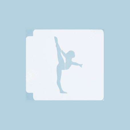 Gymnastics Pose 783-B324 Stencil