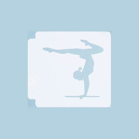 Gymnastics Pose 783-B334 Stencil