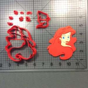 Little Mermaid- Ariel Cookie Cutter Set