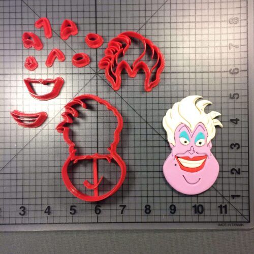 Little Mermaid- Ursula Cookie Cutter Set