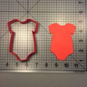 Baby Bodysuit 101 Cookie Cutter