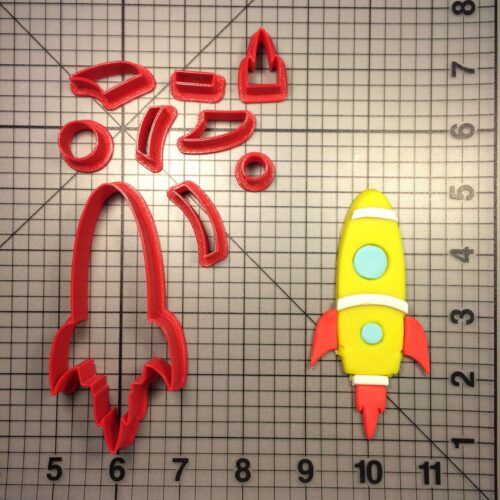 Rocket 103 Cookie Cutter Set