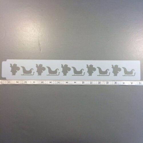 Santa and Sleigh Stencil Strip 100 (2)