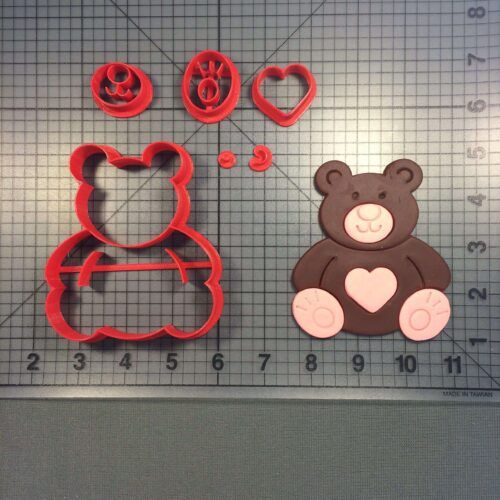Teddy Bear 103 Cookie Cutter Set
