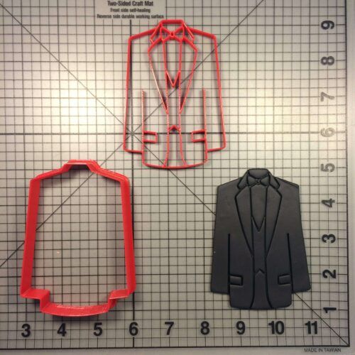 Tuxedo Jacket 100 Cookie Cutter and Stamp