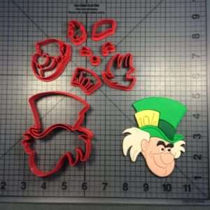 Alice in Wonderland- Mad Hatter Cookie Cutter Set