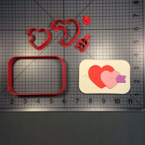 Arrow Hearts 100 Cookie Cutter Set