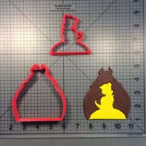 Beauty and the Beast Cookie Cutter Set