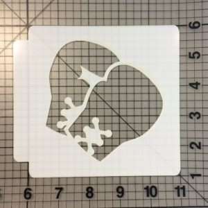 Boxing Gloves Stencil 100