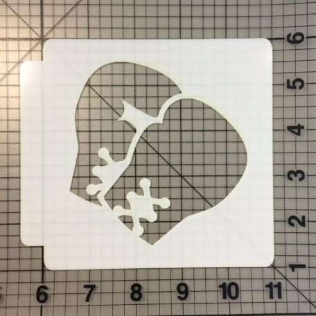 Boxing Gloves Stencil 100