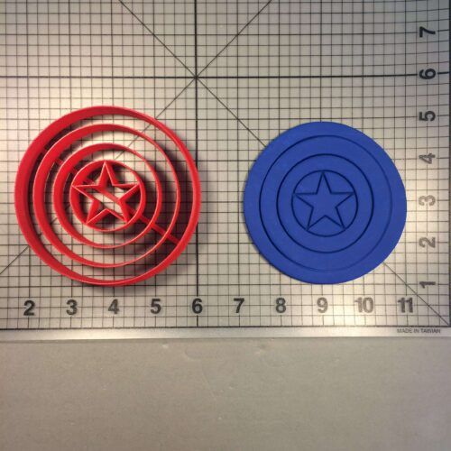 Captain America 101 Cookie Cutter