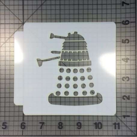 Daleks Stencil 100