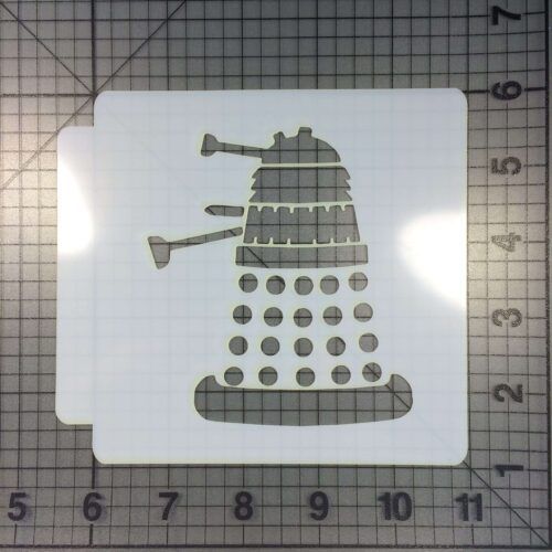 Daleks Stencil 100