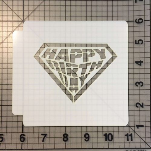 Happy Birthday Stencil 104