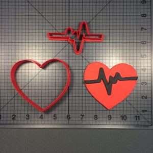 Heart Beat 100 Cookie Cutter Set