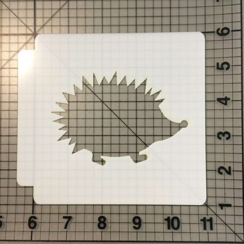 Hedgehog Stencil 100