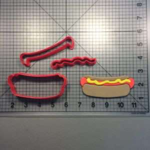 Hot Dog 102 Cookie Cutter Set