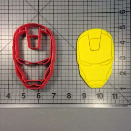 Iron Man Head 105 Cookie Cutter