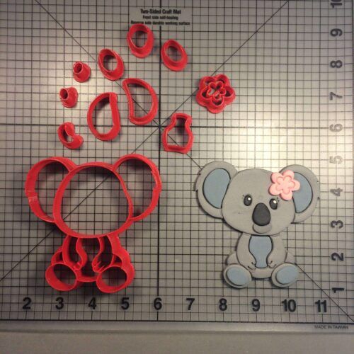 Koala Bear 266-A483 Cookie Cutter Set
