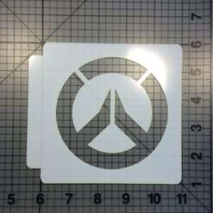 Overwatch Logo Stencil 100
