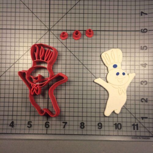 Pillsbury Doughboy Cookie Cutter Set