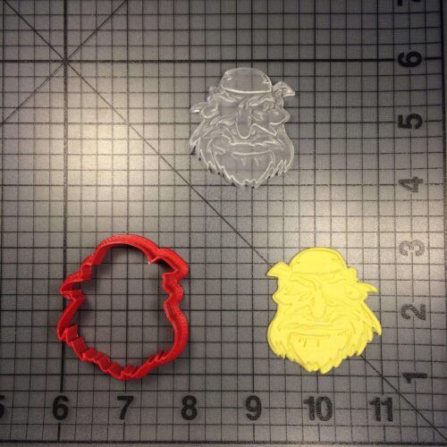 Pirate 100 Cookie Cutter and Stamp embossed 1