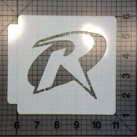 Robin Logo Stencil 100