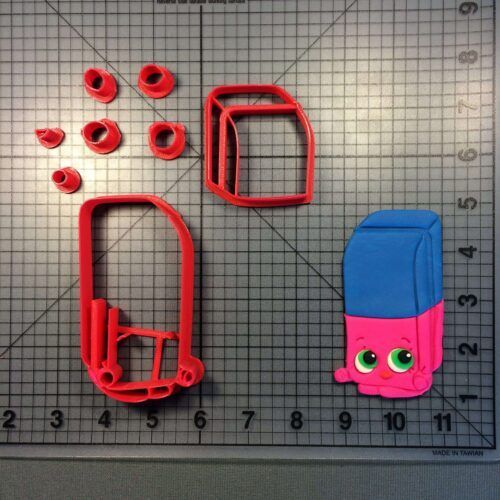 Shopkins- Erica Eraser Cookie Cutter Set