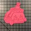Shopkins - Pretty Puff 100 Cookie Cutter and Acrylic Stamp