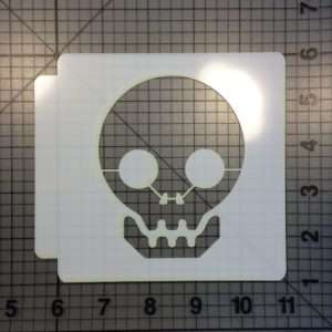 Skull Stencil 100