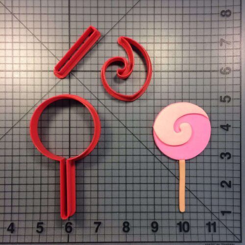Spiral Sucker 100 Cookie Cutter Set