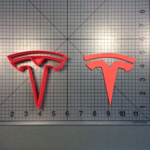 Tesla Logo Cookie Cutter