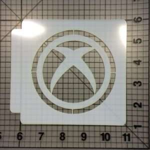 Xbox Logo Stencil 100