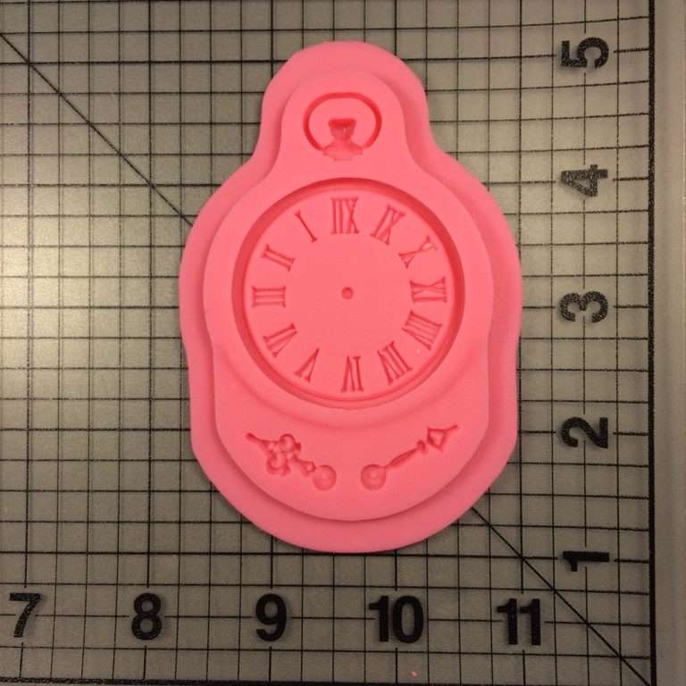 Clock 564 Silicone Mold (1)