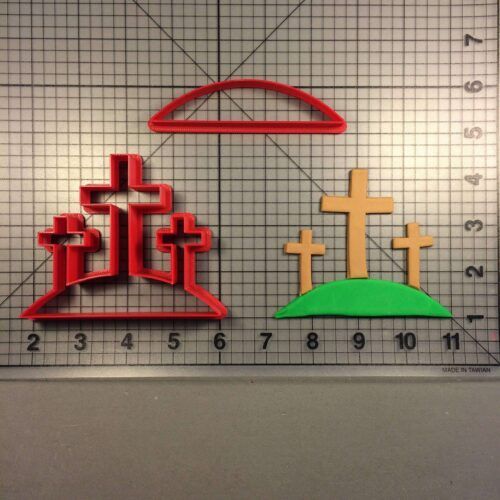 Easter 3 Crosses 100 Cookie Cutter Set