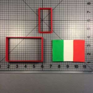 Italian Flag 100 Cookie Cutter Set