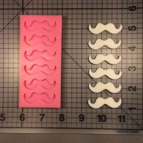 Mustache 528 Silicone Mold