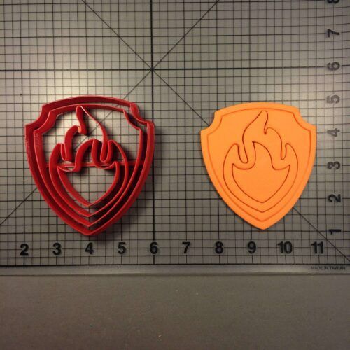 Paw Patrol- Marshall Badge 101 Cookie Cutter