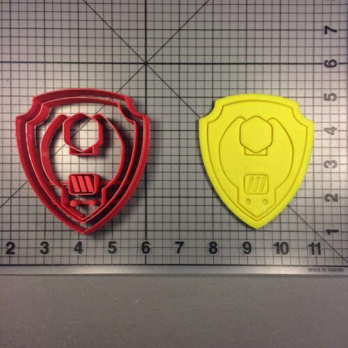 Paw Patrol- Rubble Badge 101 Cookie Cutter