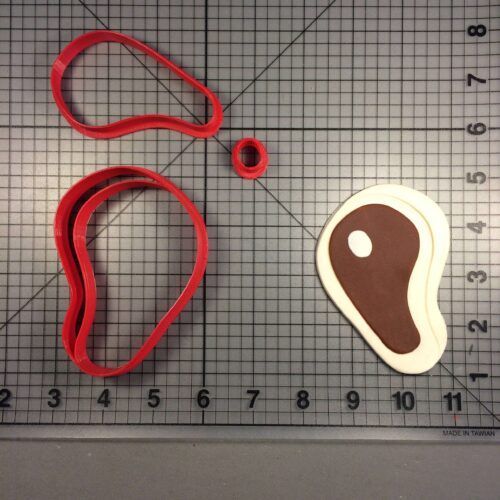 Steak Ribeye 100 Cookie Cutter Set