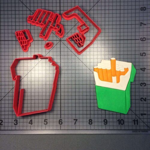Cigarette Pack 100 Cookie Cutter Set