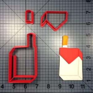 Cigarette Pack 101 Cookie Cutter Set