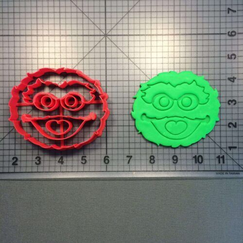 Sesame Street - Oscar the Grouch 101 Cookie Cutter