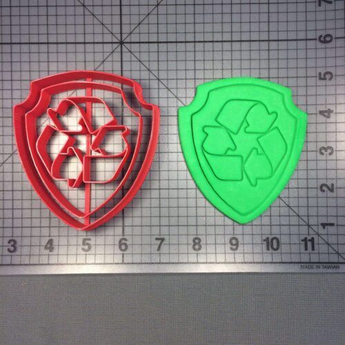 Paw Patrol- Rocky Badge 101 Cookie Cutter