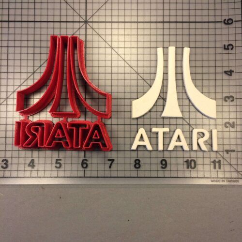Atari Logo 100 Cookie Cutter