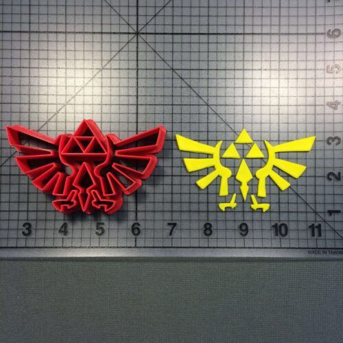 Triforce Logo 100 Cookie Cutter