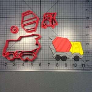 Cement Mixer 100 Cookie Cutter Set