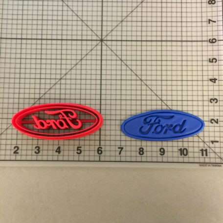 Ford Logo 101 Cookie Cutter