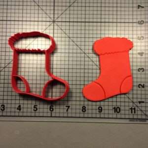 Stocking 101 Cookie Cutter