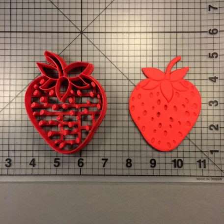 Strawberry 101 Cookie Cutter